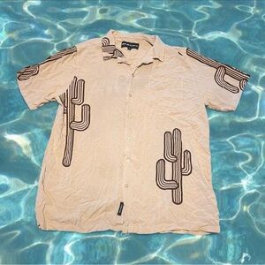 Molokai Surf Co. Cactus Board Surf Shirt Size XL